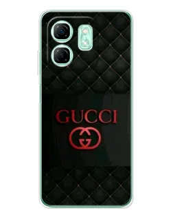 Чехол для Infinix Smart 10 HD с картинкой «Gucci — стеганый черный»