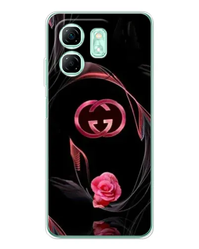 Чехол для Infinix Smart 10 HD с картинкой «Gucci — неоновая роза» Чехол для Infinix Smart 10 HD с картинкой «Gucci — неоновая роза»