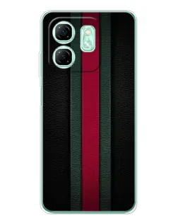 Чехол для Infinix Smart 10 HD с картинкой «Gucci — неоновая линия»