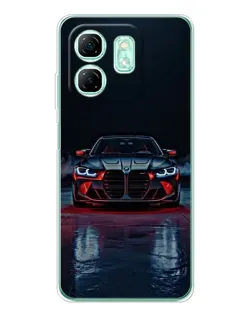 Чохол для Infinix Smart 10 HD з картинкою «BMW на мокрій дорозі»