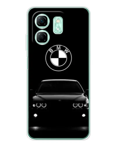 Чехол для Infinix Smart 10 HD с картинкой «BMW — взгляд из темноты»
