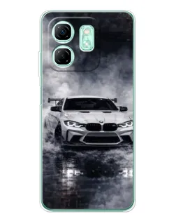 Чохол для Infinix Smart 10 HD з картинкою «BMW крізь туман»