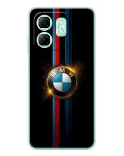 Чохол для Infinix Smart 10 HD з картинкою «BMW M-Power неон»