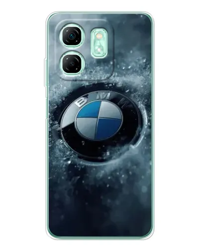 Чехол для Infinix Smart 10 HD с картинкой «Логотип BMW — лед» Чехол для Infinix Smart 10 HD с картинкой «Логотип BMW — лед»