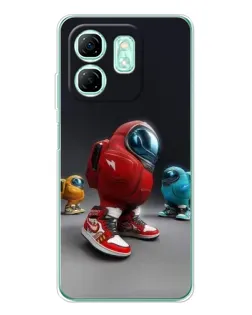 Чехол для Infinix Smart 10 HD с картинкой «Among Us — 3D стиль» Чехол для Infinix Smart 10 HD с картинкой «Among Us — 3D стиль»