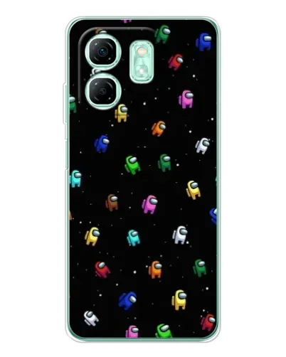 Чехол для Infinix Smart 10 HD с картинкой «Экипаж Among Us» Чехол для Infinix Smart 10 HD с картинкой «Экипаж Among Us»
