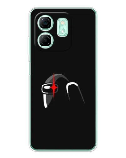 Чехол для Infinix Smart 10 HD с картинкой «Among Us шлем» Чехол для Infinix Smart 10 HD с картинкой «Among Us шлем»