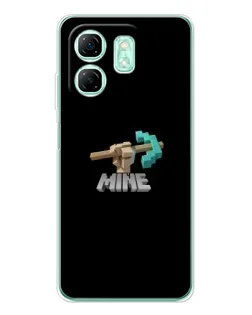 Чехол для Infinix Smart 10 HD с картинкой «Алмазная кирка» Чехол для Infinix Smart 10 HD с картинкой «Алмазная кирка»