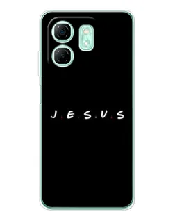 Чехол для Infinix Smart 10 HD с картинкой «Точки веры J.E.S.U.S.»
