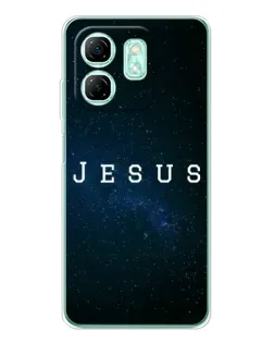 Чехол для Infinix Smart 10 HD с картинкой «Звездное небо Jesus»