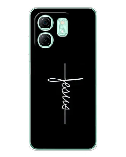Чехол для Infinix Smart 10 HD с картинкой «Тонкая линия веры» Чехол для Infinix Smart 10 HD с картинкой «Тонкая линия веры»