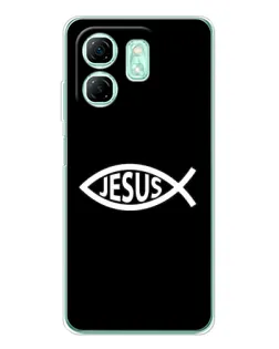 Чехол для Infinix Smart 10 HD с картинкой «Классический Jesus»