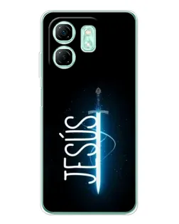 Чехол для Infinix Smart 10 HD с картинкой «Меч Духа Jesus»