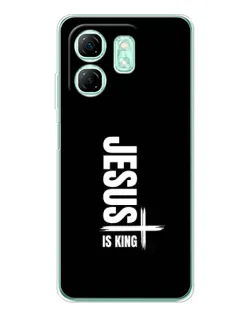 Чехол для Infinix Smart 10 HD с картинкой «Вертикаль веры Jesus»