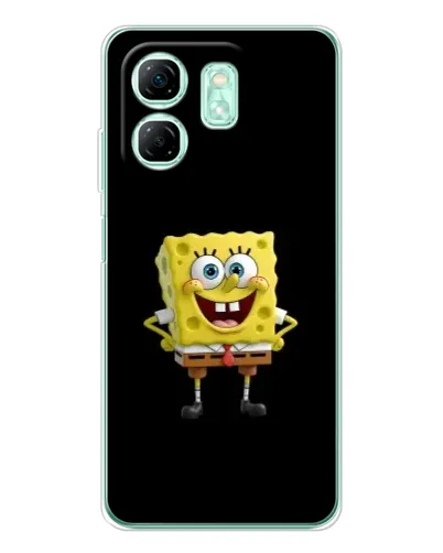Чехол для Infinix Smart 10 HD с картинкой «Классический Губка Боб»