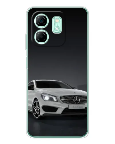 Чехол для Infinix Smart 10 HD с картинкой «Mercedes AMG GT Silver»