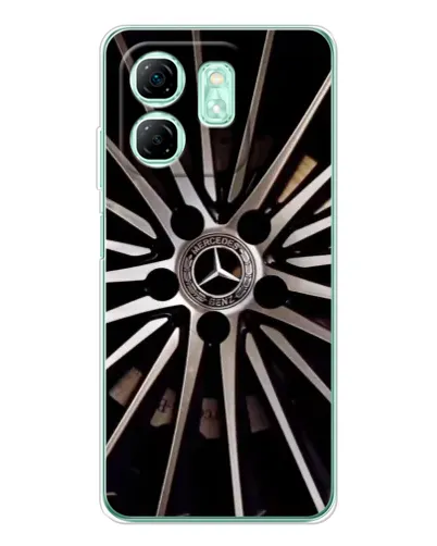 Чехол для Infinix Smart 10 HD с картинкой «Диск Mercedes»