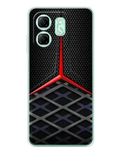 Чехол для Infinix Smart 10 HD с картинкой «Mercedes Carbon Grid»