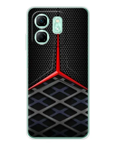Чехол для Infinix Smart 10 HD с картинкой «Mercedes Carbon Grid»