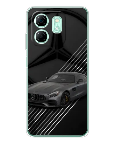 Чехол для Infinix Smart 10 HD с картинкой «Mercedes AMG — графика»