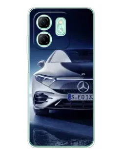 Чехол для Infinix Smart 10 HD с картинкой «Mercedes EQ — будущее»