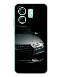 Чохол для Infinix Smart 10 HD з картинкою «Audi — деталізація кузова» Чохол для Infinix Smart 10 HD з картинкою «Audi — деталізація кузова»