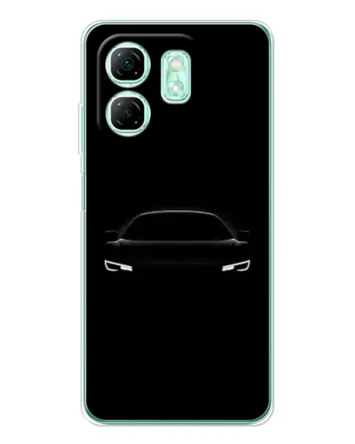 Чехол для Infinix Smart 10 HD с картинкой «Взгляд Audi в темноте»