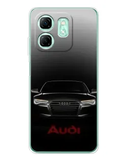 Чохол для Infinix Smart 10 HD з картинкою «Audi — градієнтний контур» Чохол для Infinix Smart 10 HD з картинкою «Audi — градієнтний контур»