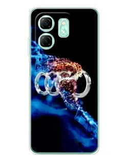 Чохол для Infinix Smart 10 HD з картинкою «Енергія лого Audi» Чохол для Infinix Smart 10 HD з картинкою «Енергія лого Audi»