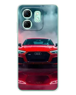 Чохол для Infinix Smart 10 HD з картинкою «Audi RS — червоний стиль» Чохол для Infinix Smart 10 HD з картинкою «Audi RS — червоний стиль»