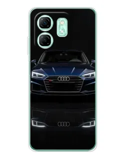 Чохол для Infinix Smart 10 HD з картинкою «Audi — нічне відображення» Чохол для Infinix Smart 10 HD з картинкою «Audi — нічне відображення»
