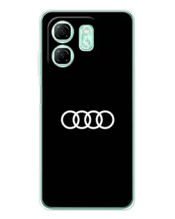 Чохол для Infinix Smart 10 HD з картинкою «Audi White Logo» Чохол для Infinix Smart 10 HD з картинкою «Audi White Logo»