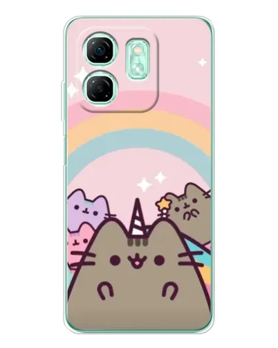Чехол для Infinix Smart 10 HD с картинкой «Единорог Pusheen» Чехол для Infinix Smart 10 HD с картинкой «Единорог Pusheen»