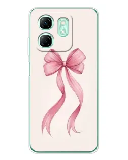 Чехол для Infinix Smart 10 HD с картинкой «Розовый бант»