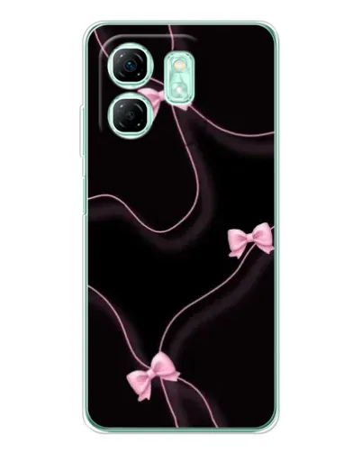Чехол для Infinix Smart 10 HD с картинкой «Розовые ленты» Чехол для Infinix Smart 10 HD с картинкой «Розовые ленты»