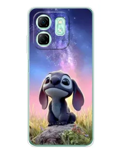 Чехол для Infinix Smart 10 HD с картинкой «Стич на рассвете»