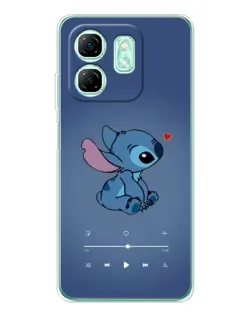 Чехол для Infinix Smart 10 HD с картинкой «Музыкальный Stitch»