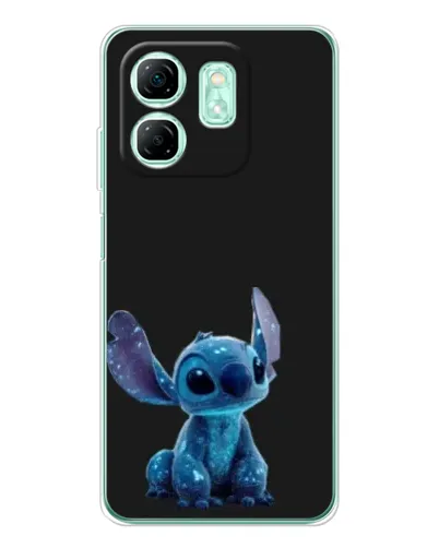 Чехол для Infinix Smart 10 HD с картинкой «Стич на черном» Чехол для Infinix Smart 10 HD с картинкой «Стич на черном»