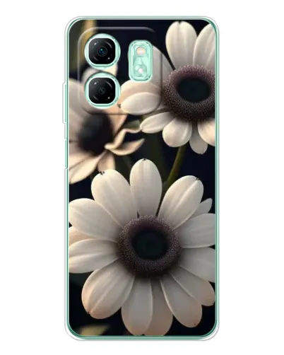 Чехол для Infinix Smart 10 HD с картинкой «Белые маргаритки макро» Чехол для Infinix Smart 10 HD с картинкой «Белые маргаритки макро»