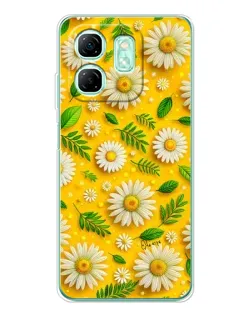 Чехол для Infinix Smart 10 HD с картинкой «Ромашковое солнце»