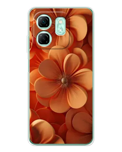 Чехол для Infinix Smart 10 HD с картинкой «Оранжевый макро цветок» Чехол для Infinix Smart 10 HD с картинкой «Оранжевый макро цветок»