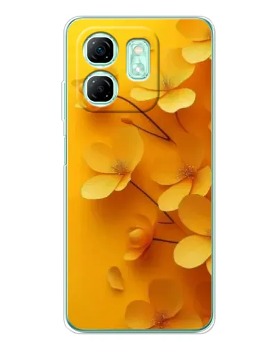 Чехол для Infinix Smart 10 HD с картинкой «Золотые лепестки» Чехол для Infinix Smart 10 HD с картинкой «Золотые лепестки»