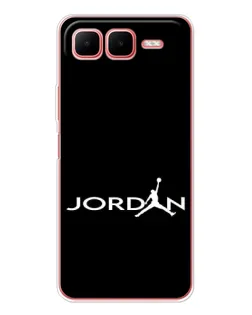 Чехол для Infinix Smart 10 Plus с картинкой «Jordan White Logo» Чехол для Infinix Smart 10 Plus с картинкой «Jordan White Logo»