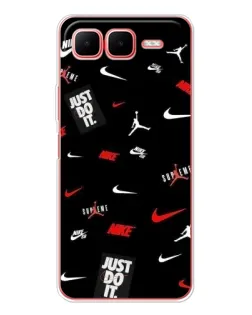 Чехол для Infinix Smart 10 Plus с картинкой «Nike Mix Pattern» Чехол для Infinix Smart 10 Plus с картинкой «Nike Mix Pattern»