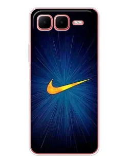 Чохол для Infinix Smart 10 Plus з картинкою «Синій пульс Nike» Чохол для Infinix Smart 10 Plus з картинкою «Синій пульс Nike»