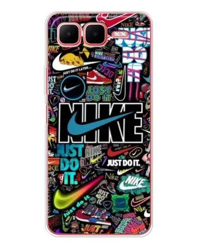 Чехол для Infinix Smart 10 Plus с картинкой «Яркий коллаж Nike» Чехол для Infinix Smart 10 Plus с картинкой «Яркий коллаж Nike»