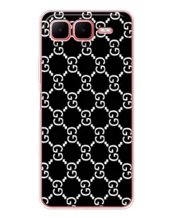 Чехол для Infinix Smart 10 Plus с картинкой «Gucci — сетчатый паттерн»