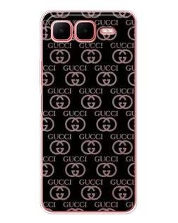 Чехол для Infinix Smart 10 Plus с картинкой «Классическая монограмма Gucci»