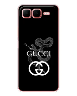 Чехол для Infinix Smart 10 Plus с картинкой «Gucci — серебряная змея»
