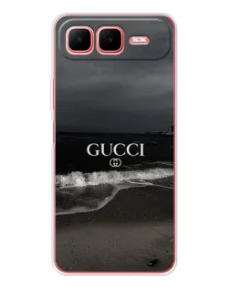 Чехол для Infinix Smart 10 Plus с картинкой «Gucci — морской прибой»